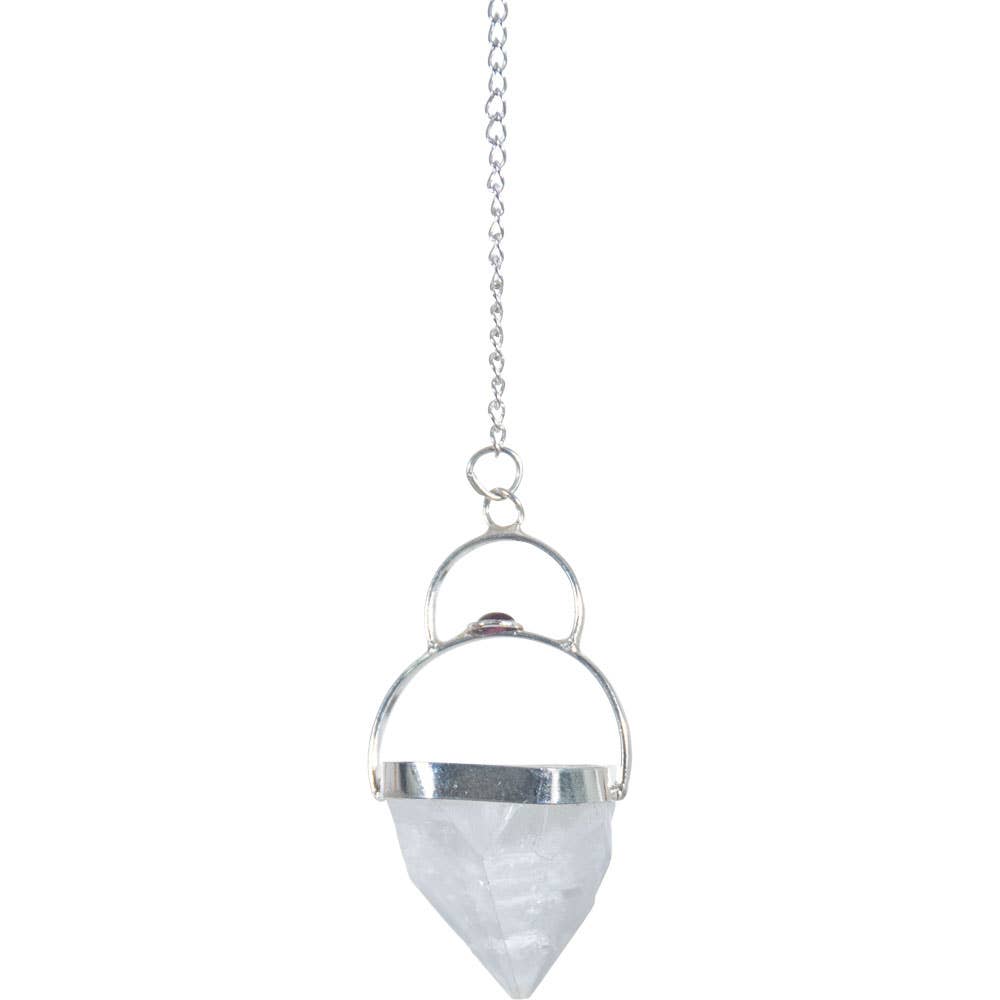 apophyllite point pendulum