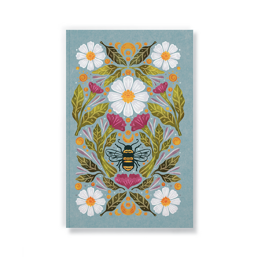 honeybee tea classic layflat journal notebook