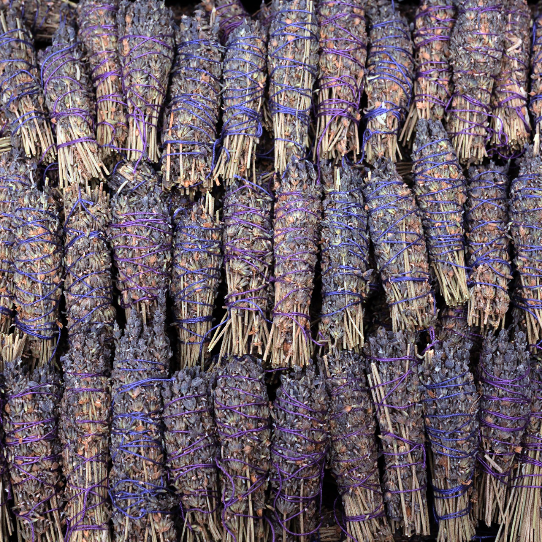 lavender herb wands