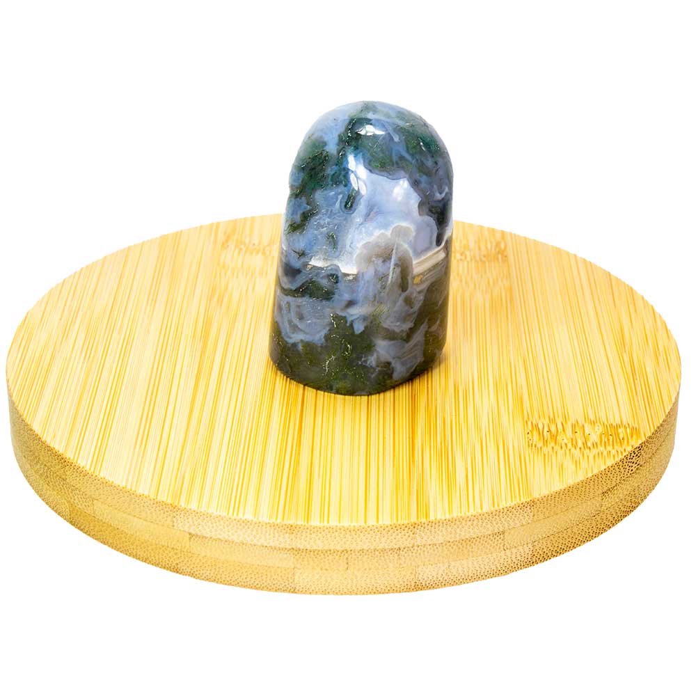 moss agate freeform