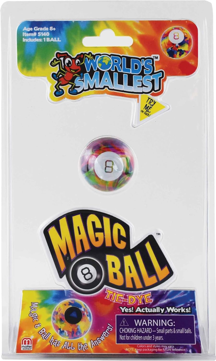 World's Smallest Magic 8 Ball