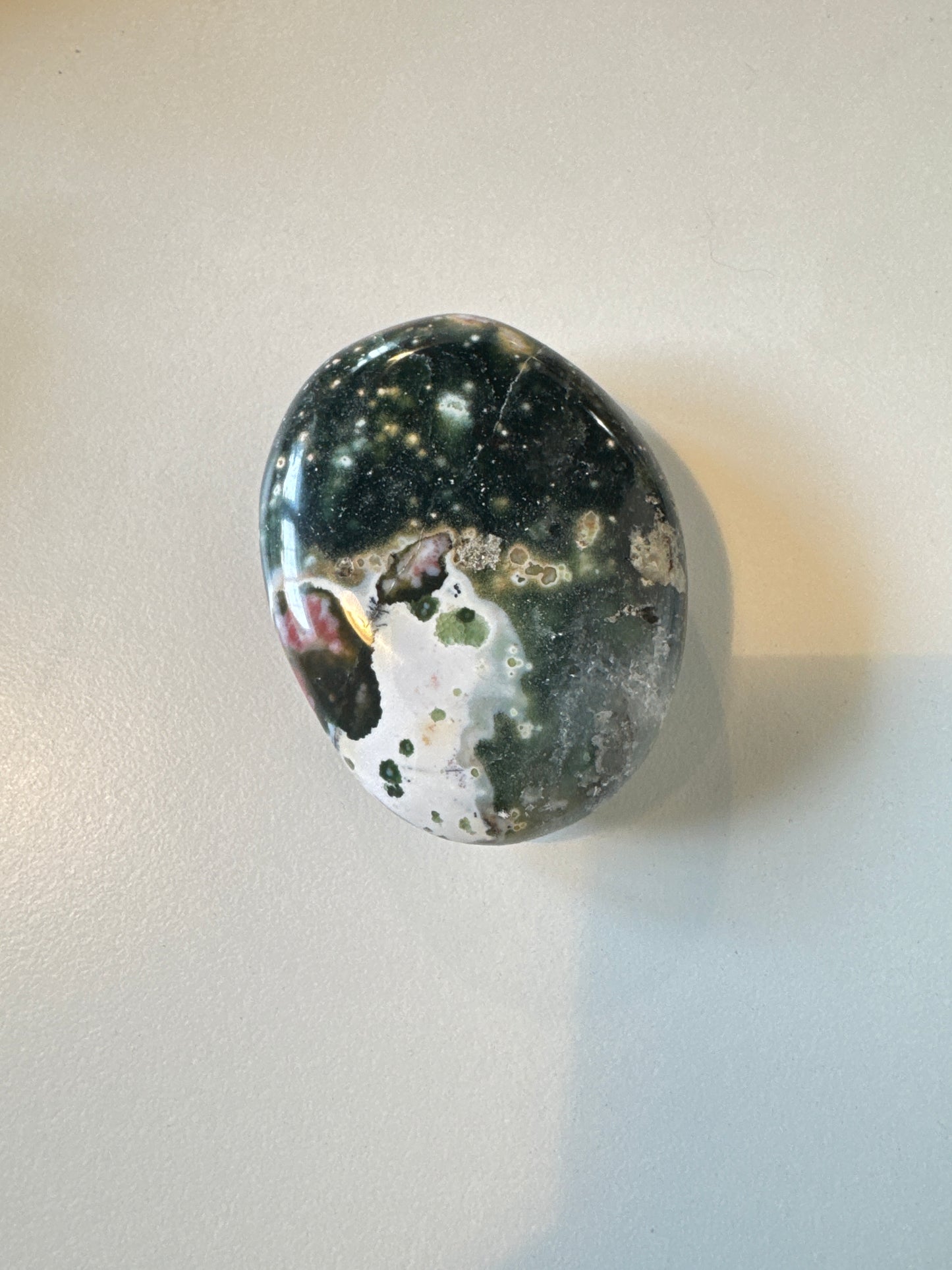 Veinless Ocean Jasper | Palm Stone | 50-60mm | Madagascar
