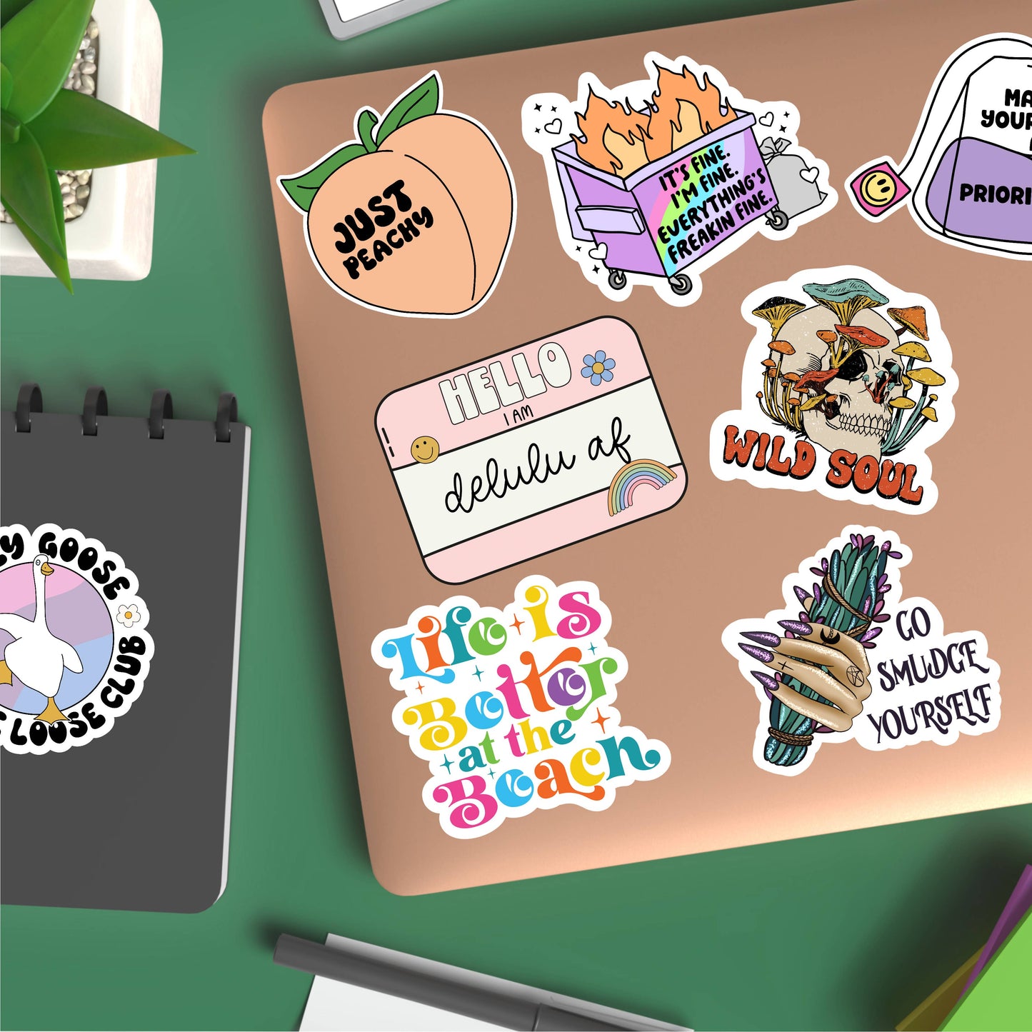 All Bodies Are Good Bodies vinyl sticker