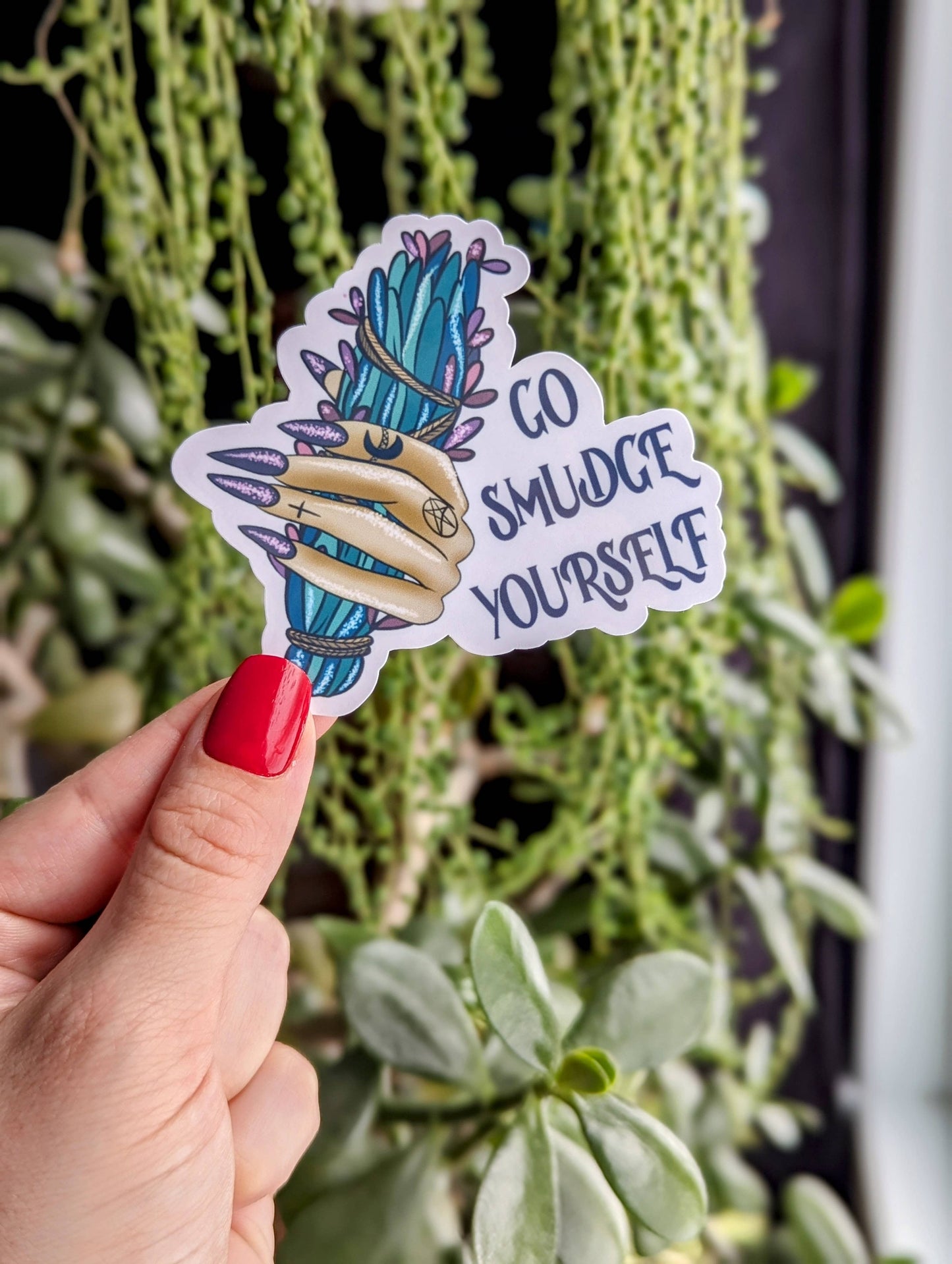 Go Smudge Yourself vinyl stickers
