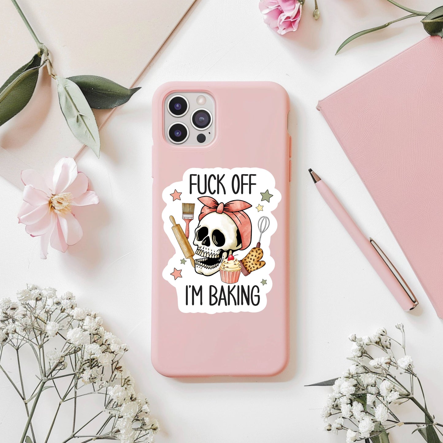 I Just Need Cats & Plants vinyl sticker