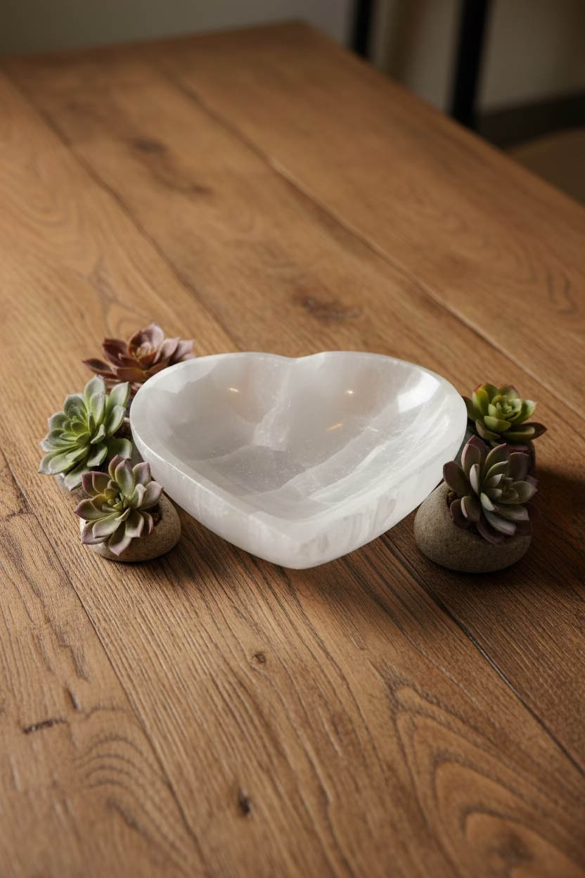selenite bowls