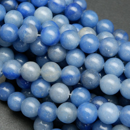 blue aventurine beaded bracelets (8mm beads)
