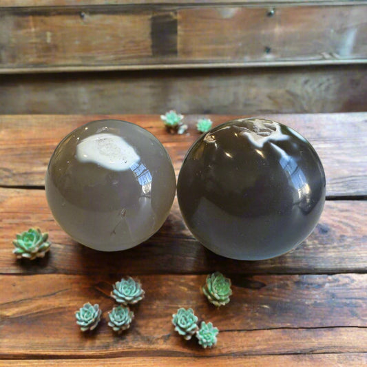 orca agate palm spheres