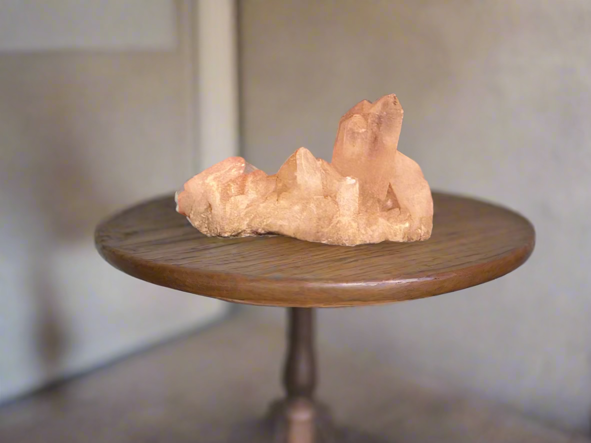 golden healer quartz cluster