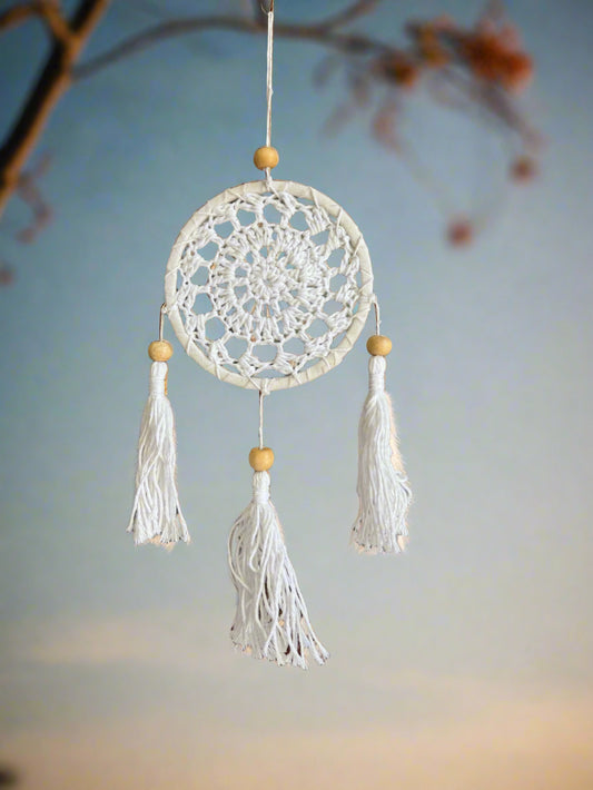 white dreamcatcher
