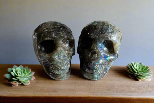 labradorite skulls
