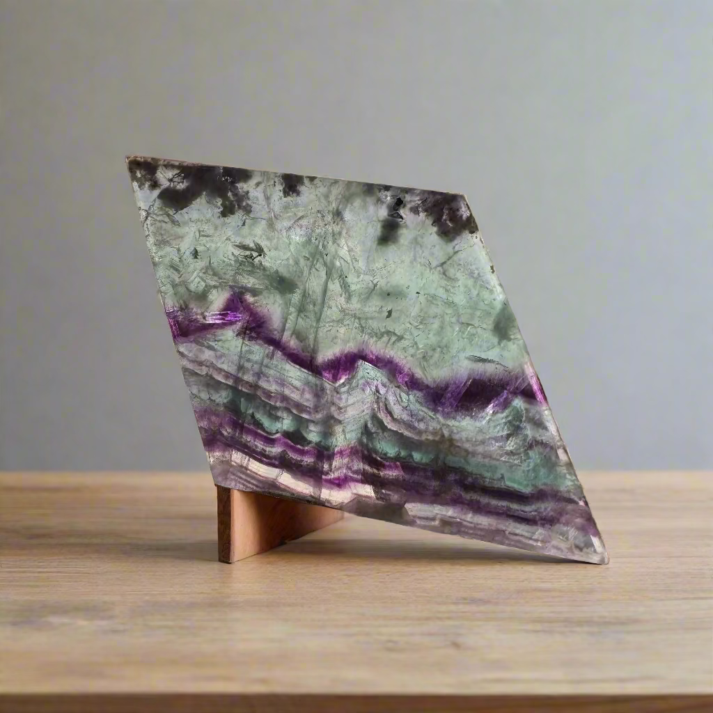 fluorite "kite" slices