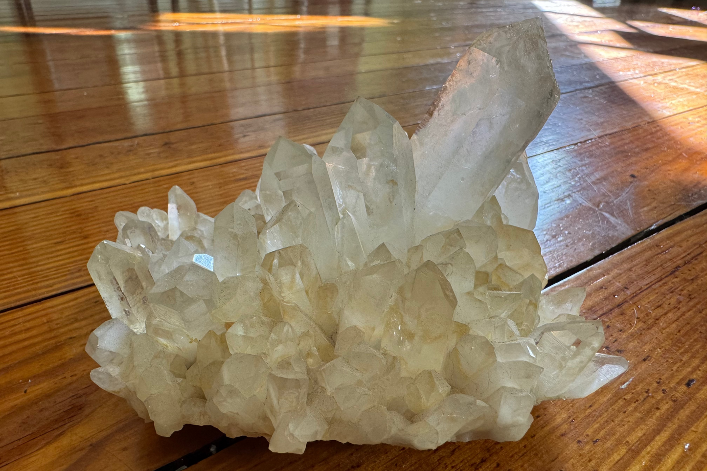 clear quartz clusters (medium)