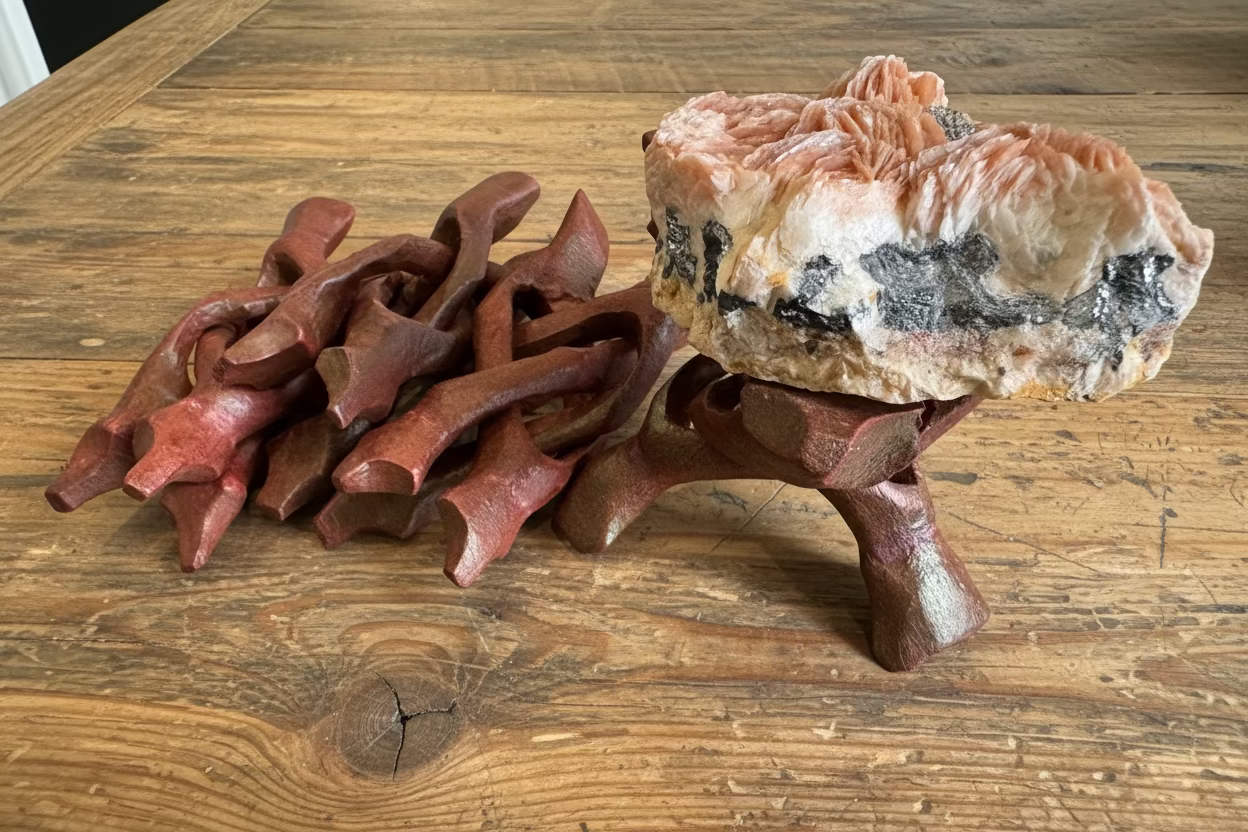 wooden tripod/cobra stand