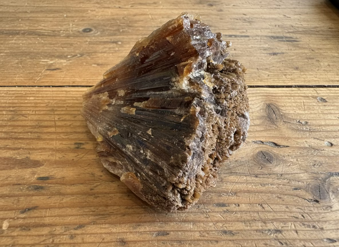 brown calcite