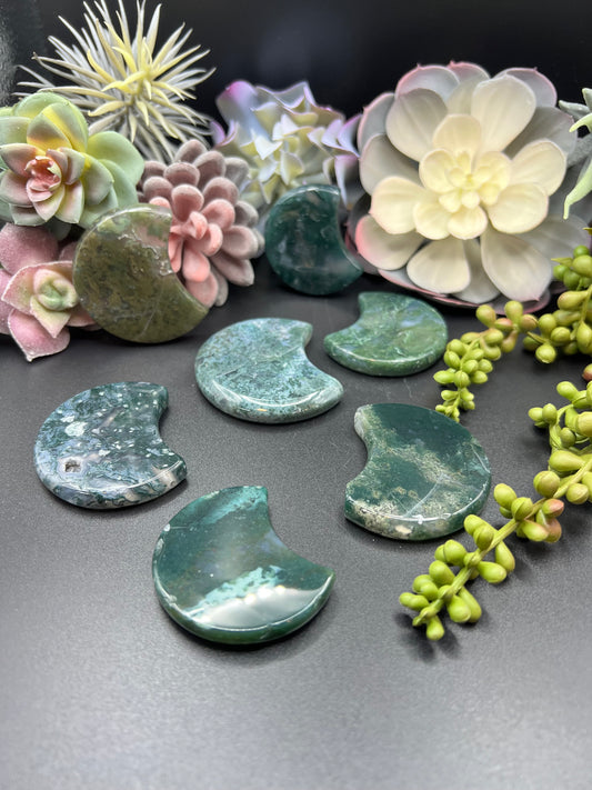 moss agate moons