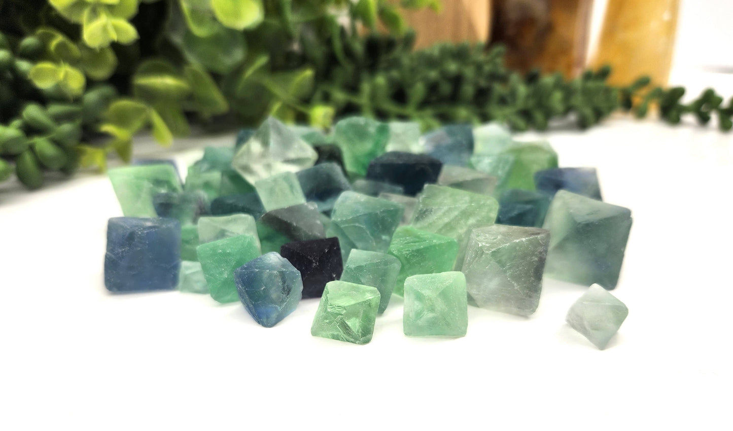 fluorite octahedrons