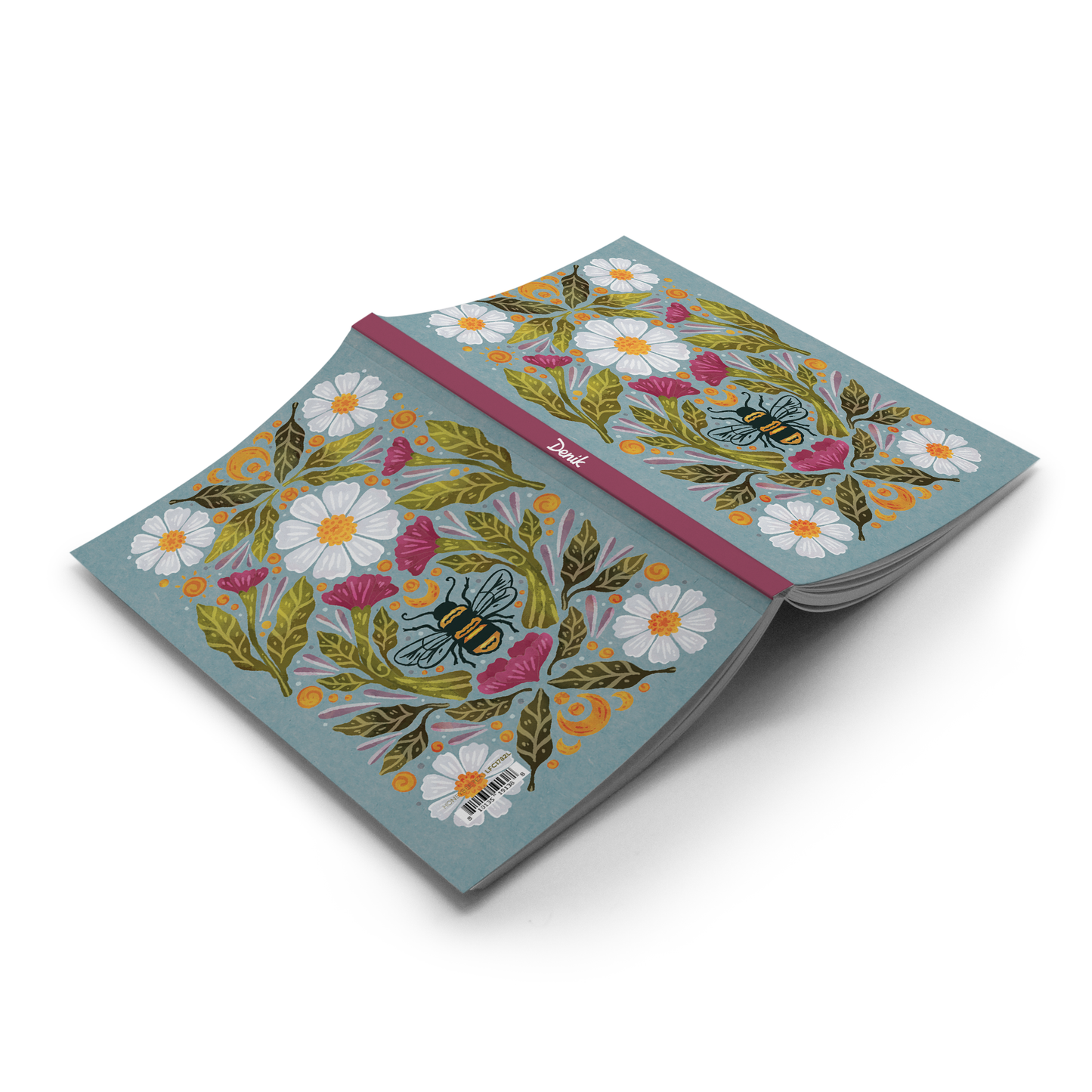 honeybee tea classic layflat journal notebook