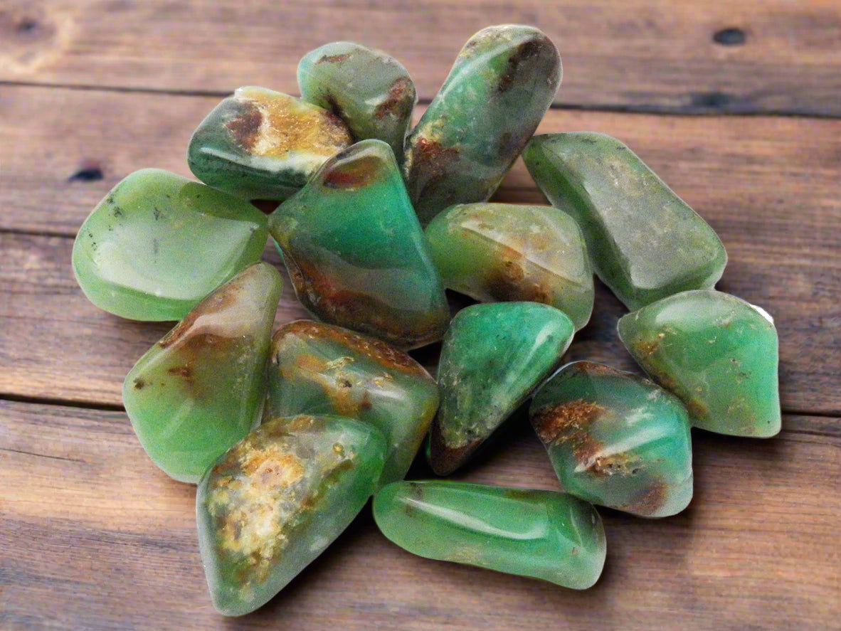 chrysoprase tumbles