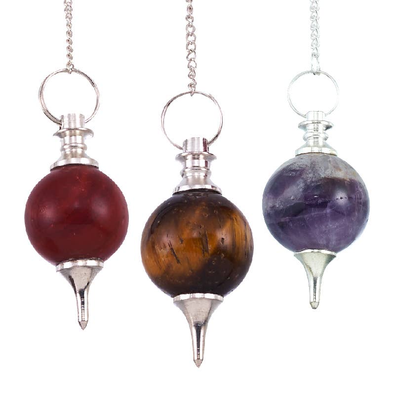 amethyst ball pendulum