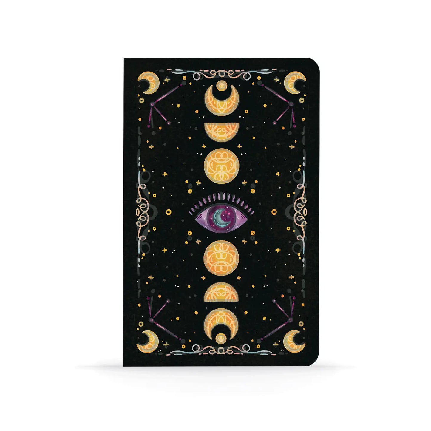 moon phases layflat journal