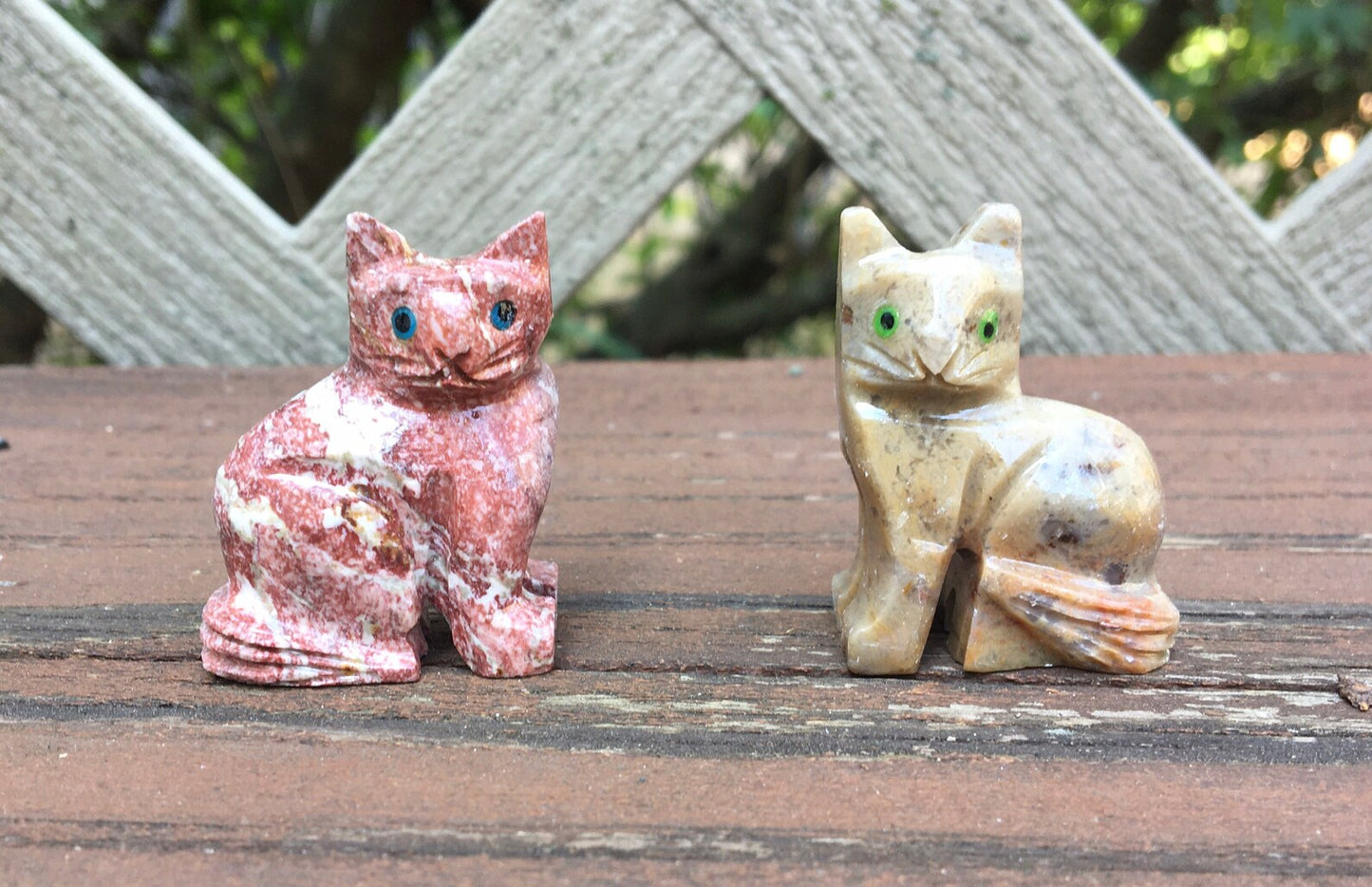 cat soapstone figurine