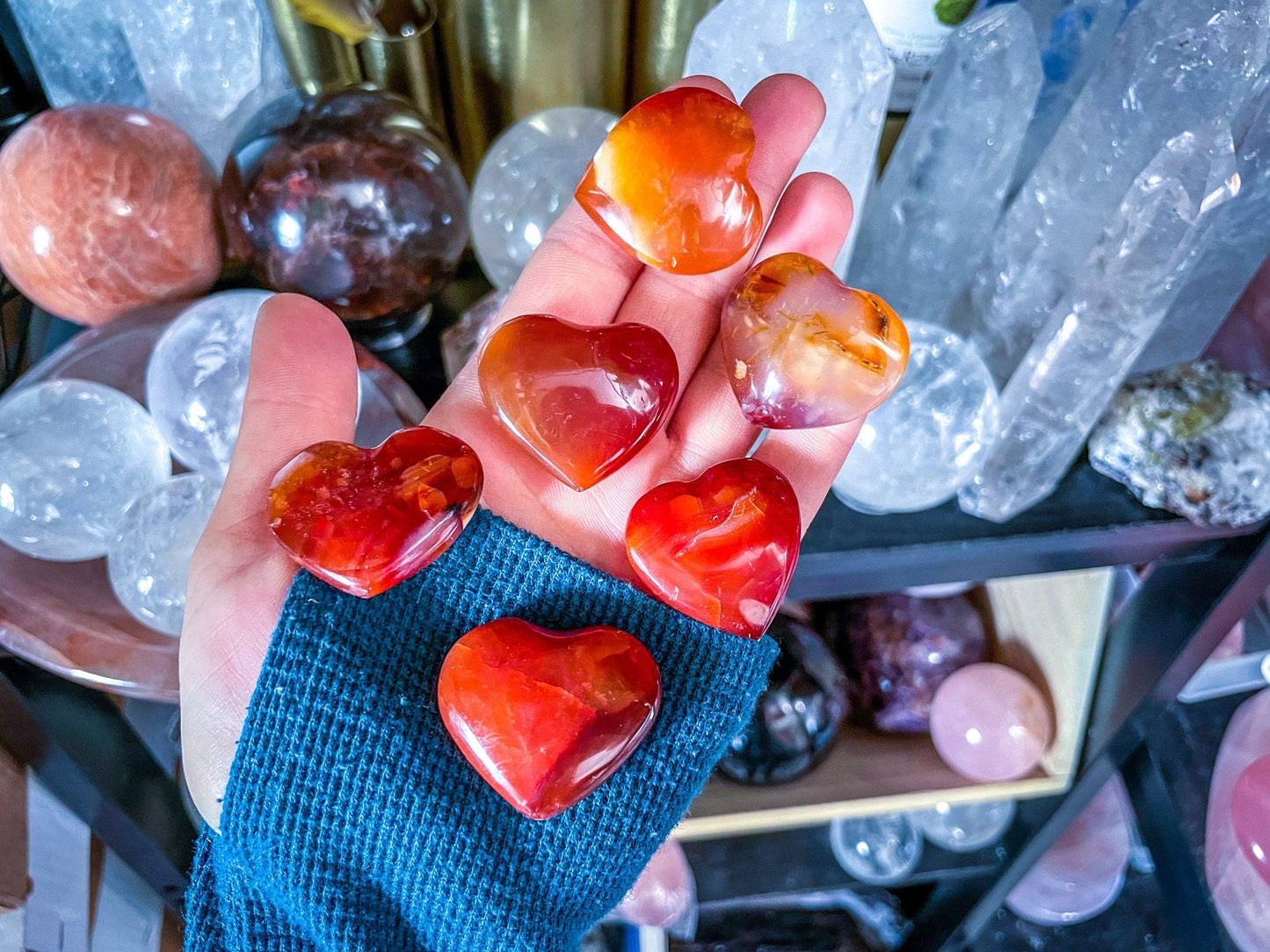 carnelian hearts