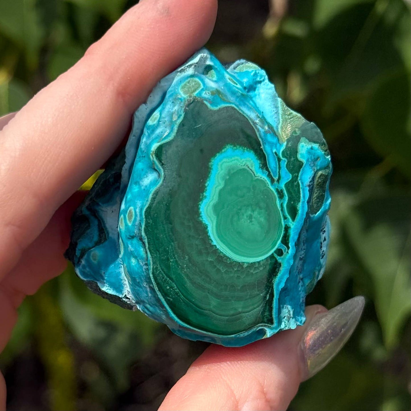 chrysocolla malachite specimen