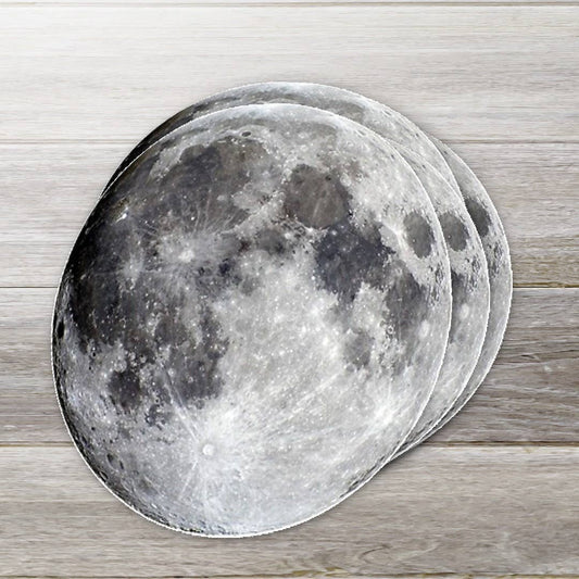 Neon Moon Sticker- Realistic