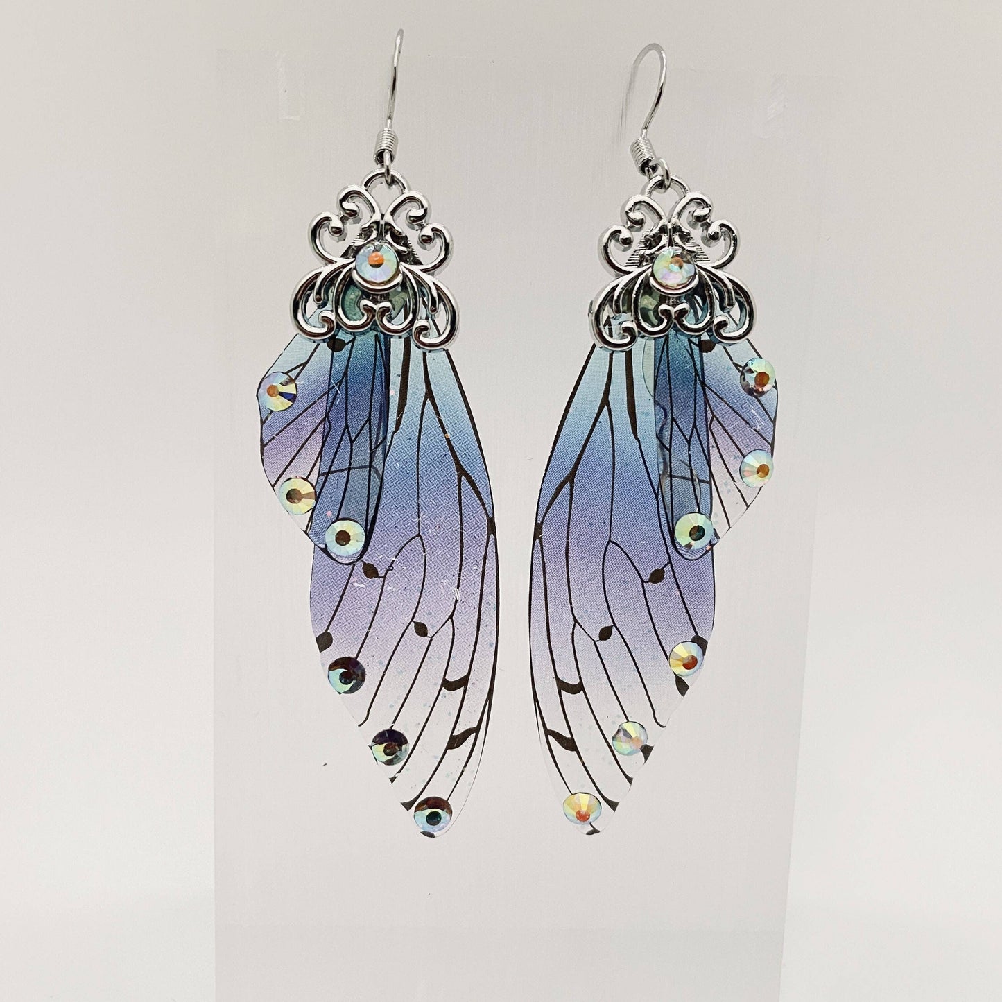 butterfly wing earrings