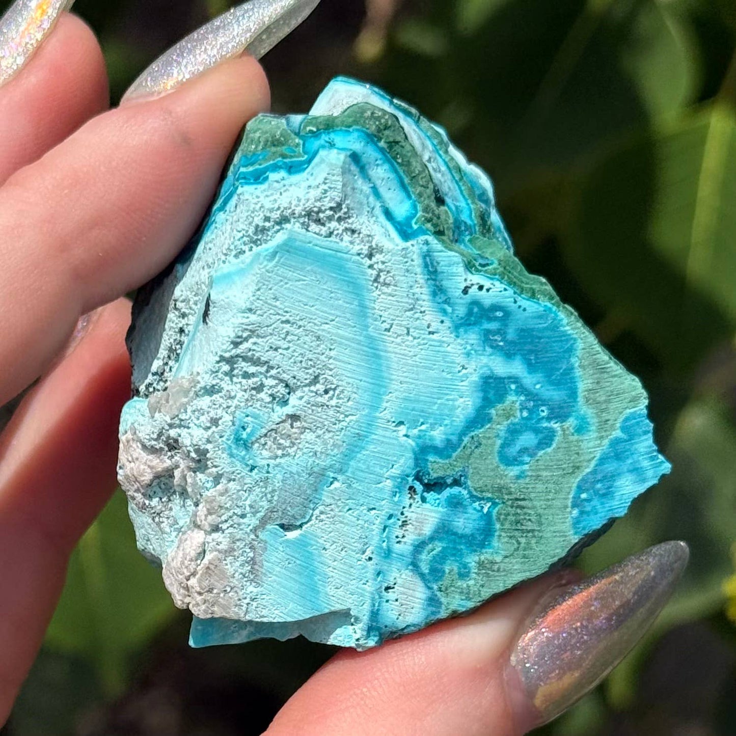 chrysocolla malachite specimen