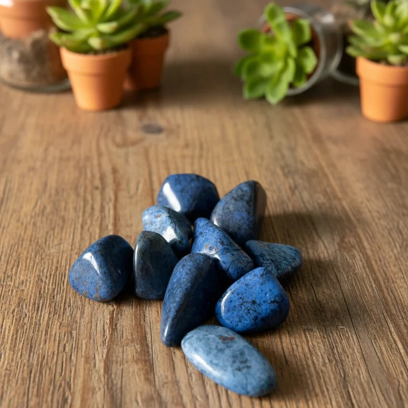 dumortierite tumbles