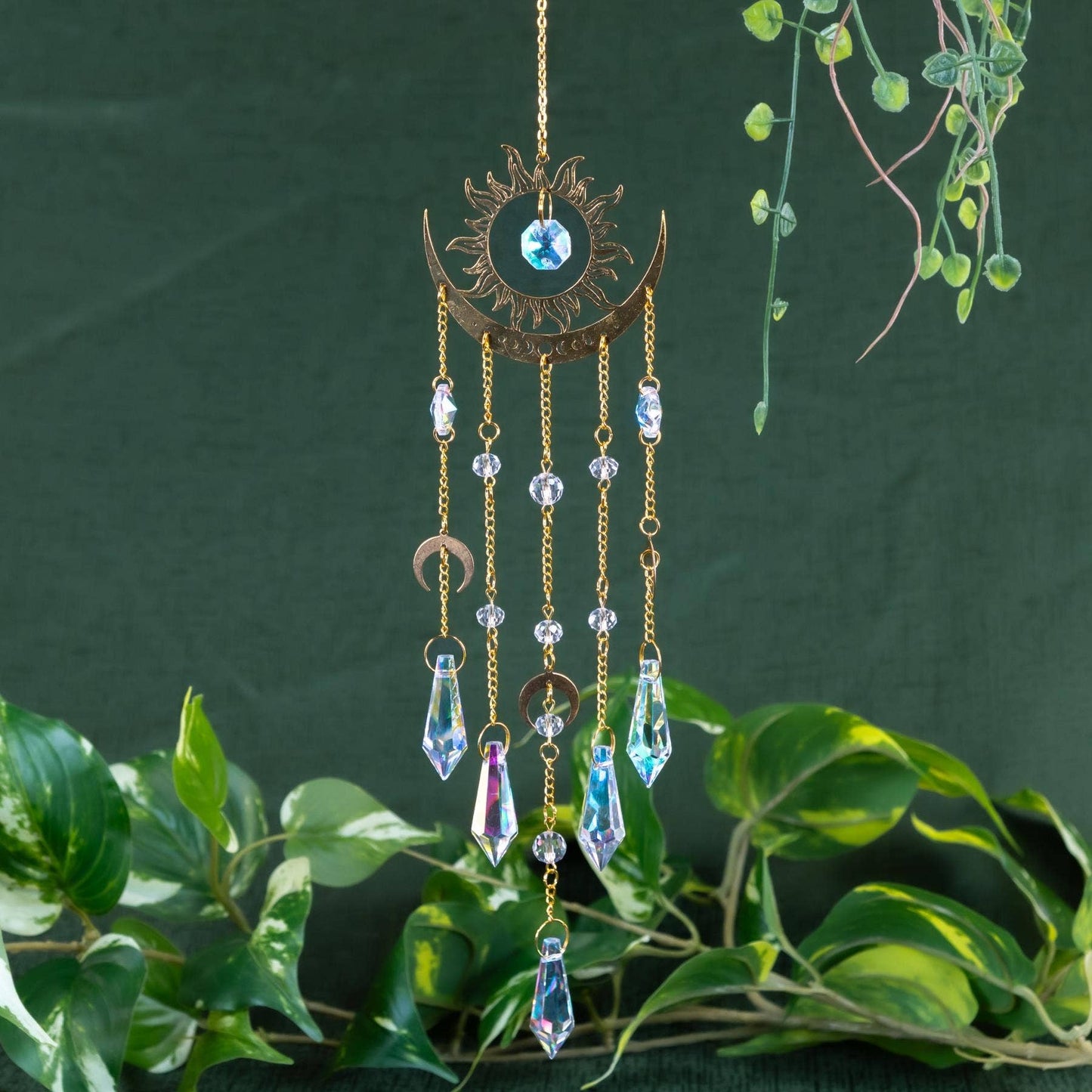 sun and moon suncatcher