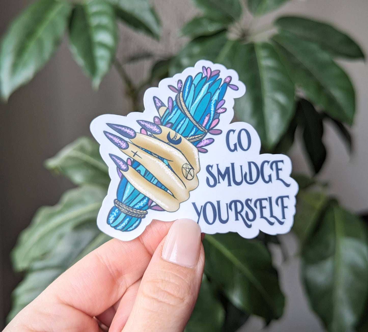 Go Smudge Yourself vinyl stickers