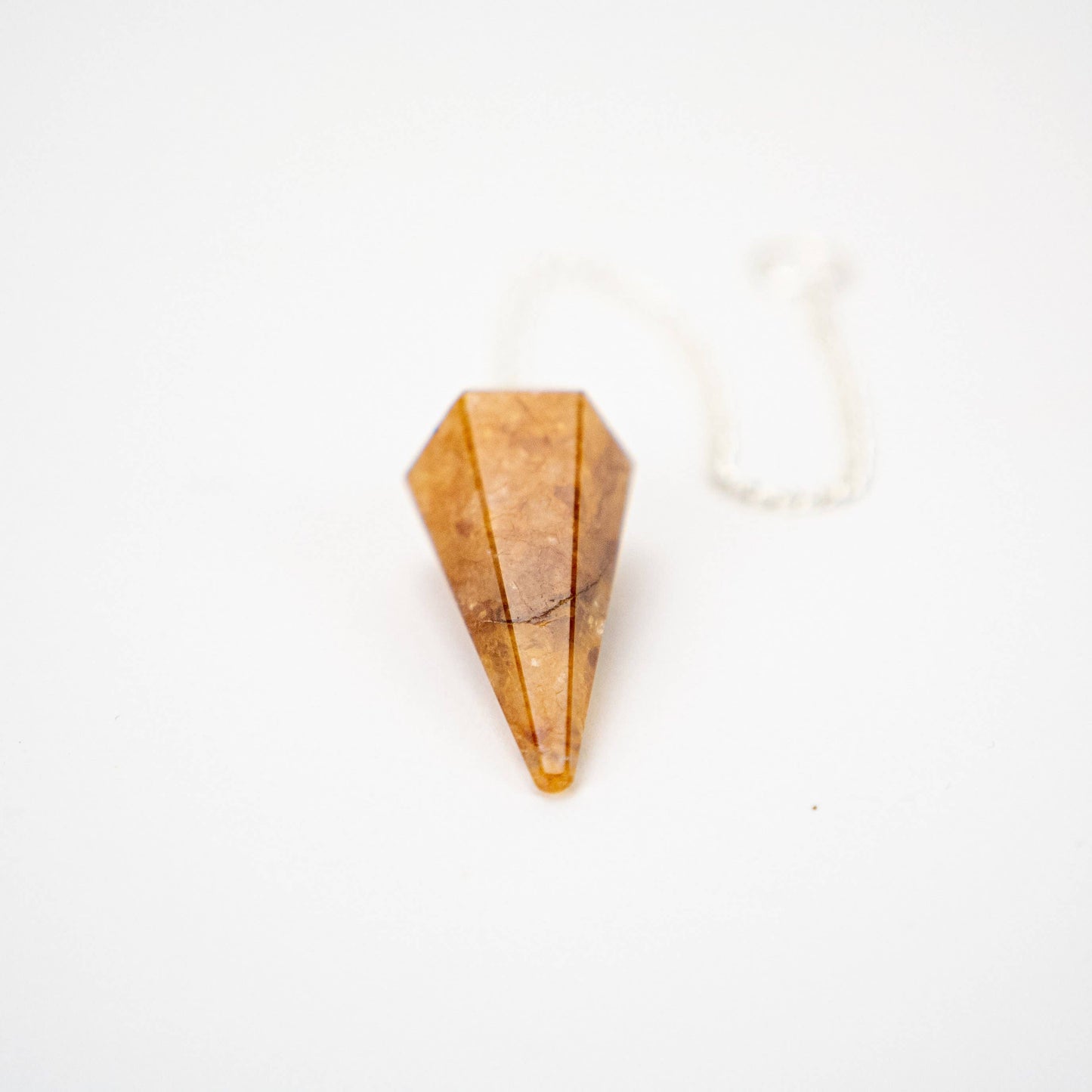 faceted polished pendulum