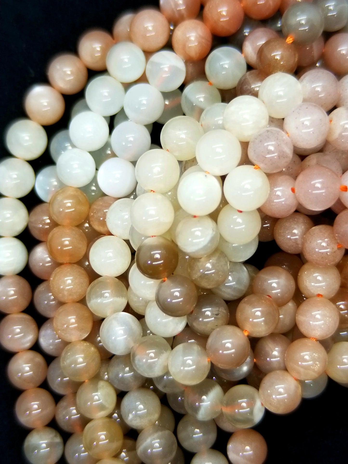 moonstone beaded bracelets