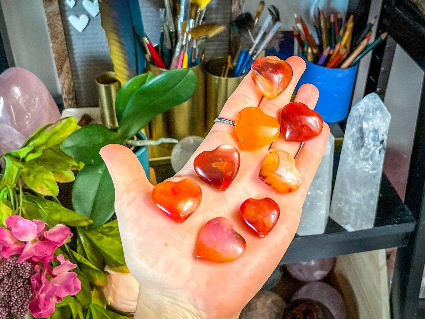 carnelian hearts