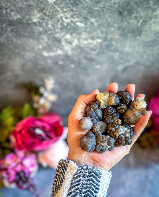 raw truffle chalcedony