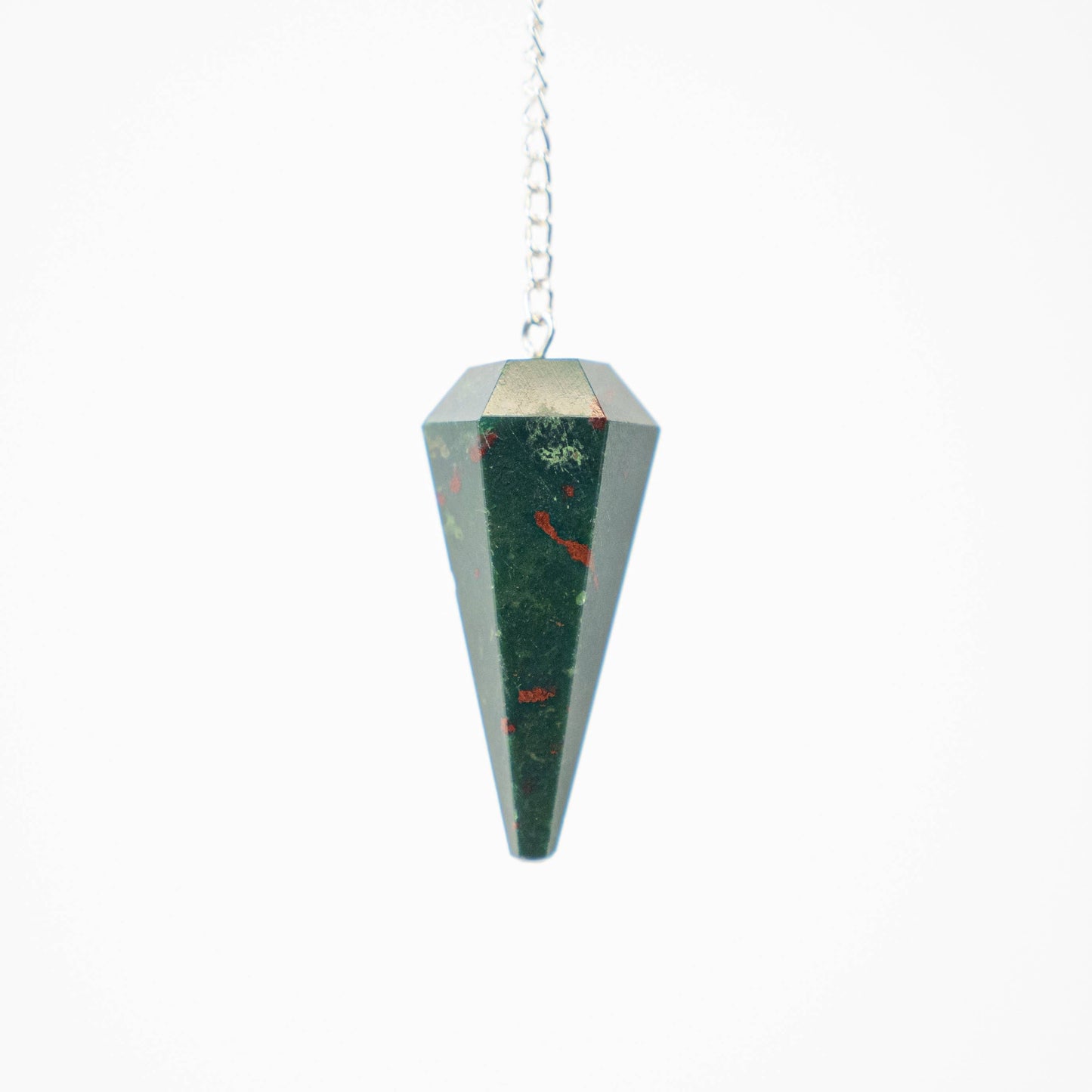 faceted polished pendulum