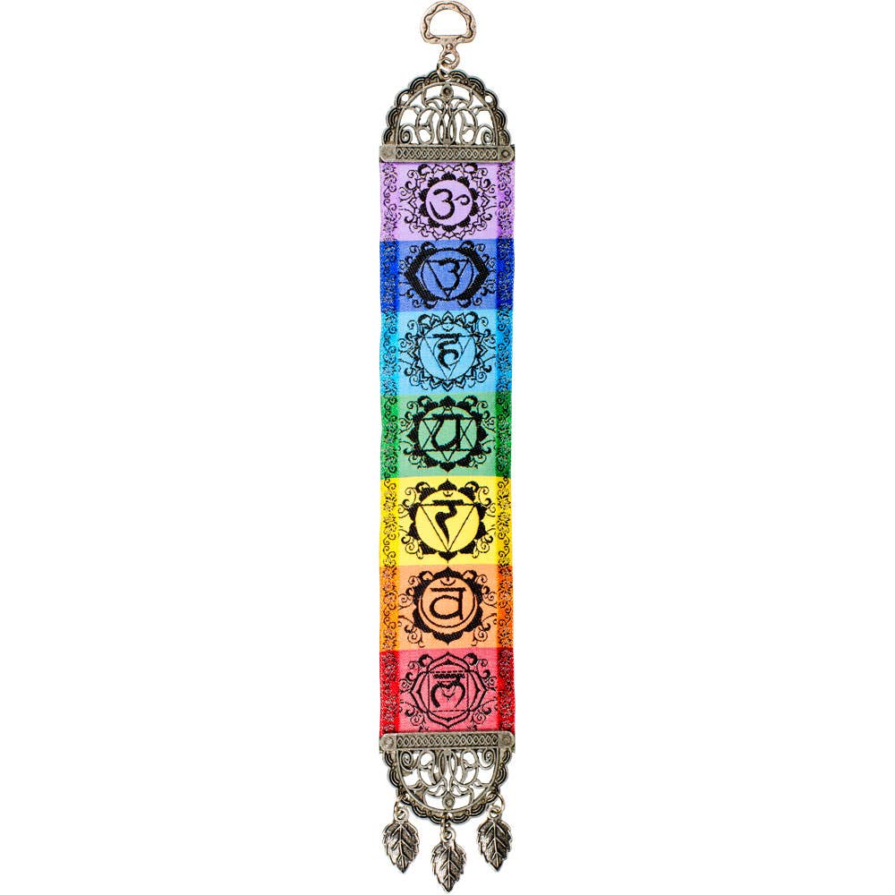 7 chakras wall hanging