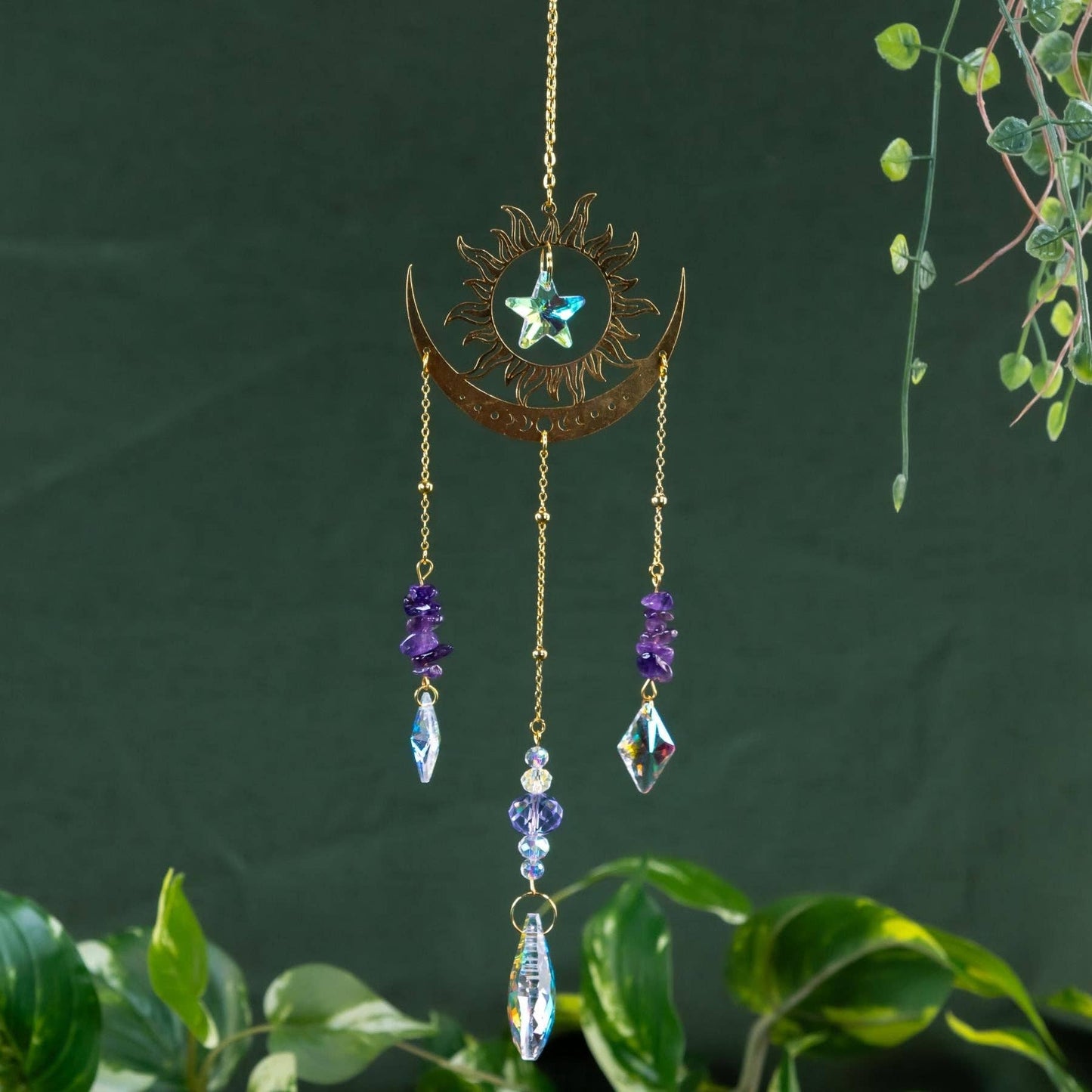 sun and moon suncatcher