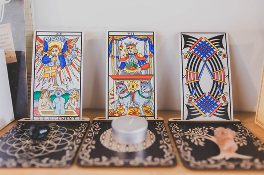 single tarot card holder