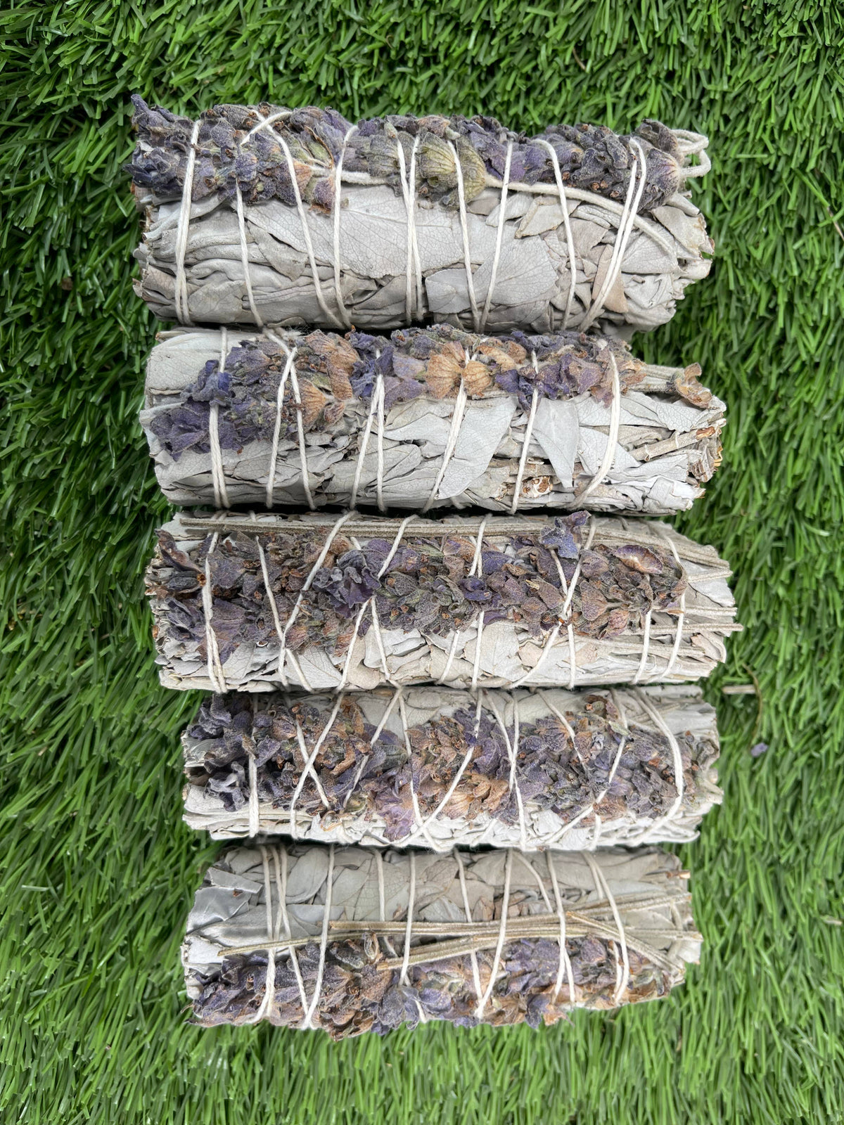 white sage and lavender herb bundle