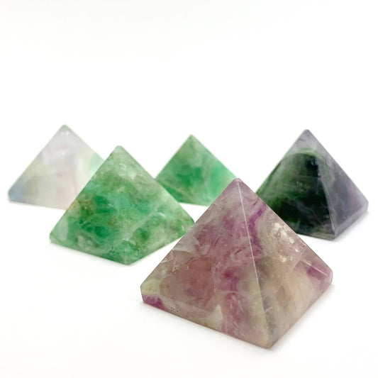 fluorite pyramids