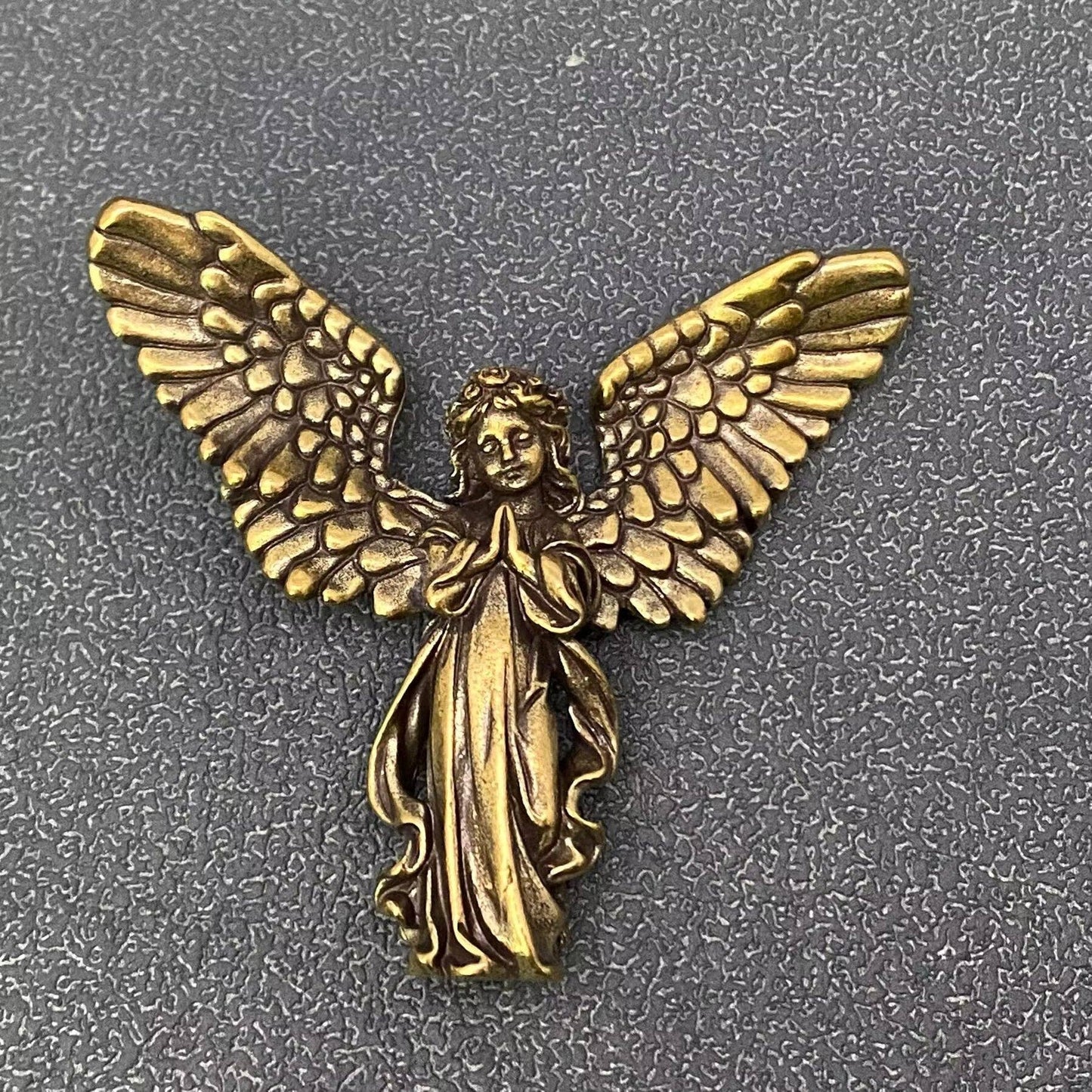 brass angel figurine