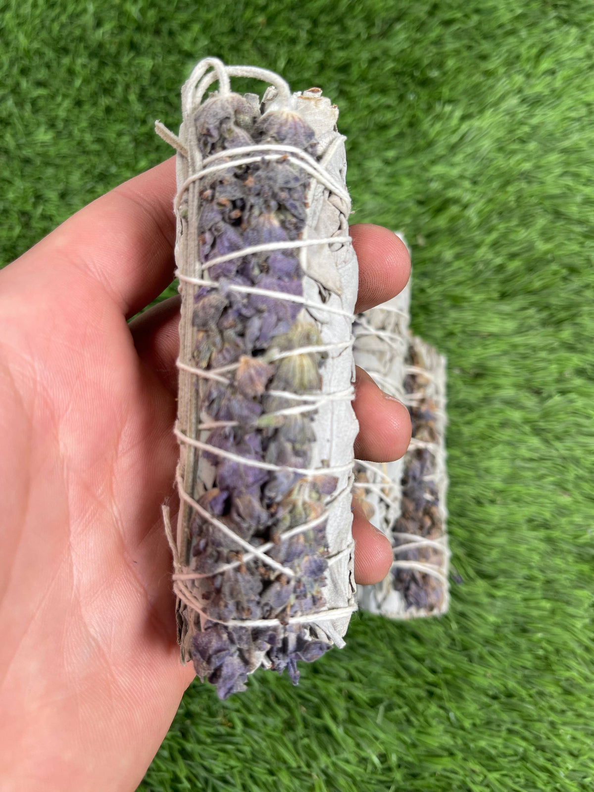 white sage and lavender herb bundle