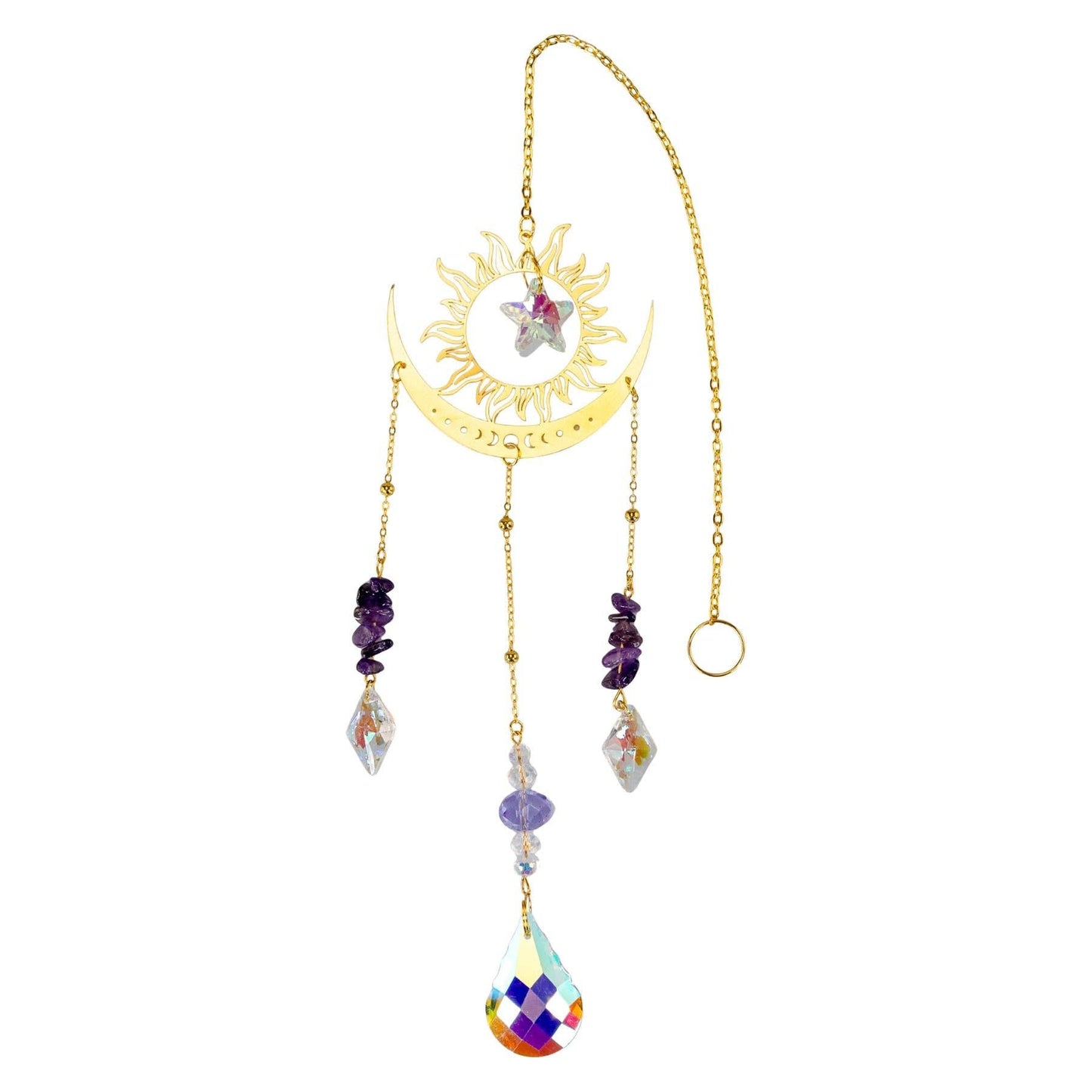 sun and moon suncatcher