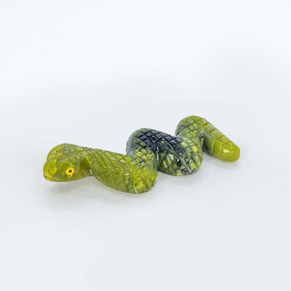 serpentine snake figurine