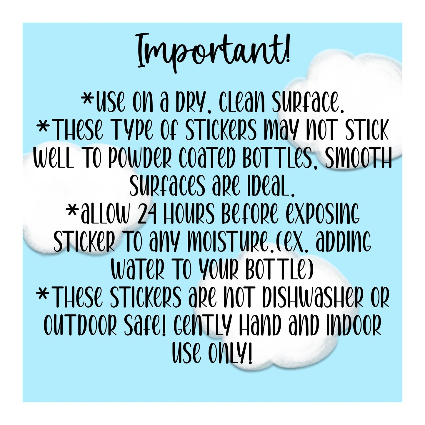 Just a Little Ray of Pitch Black vinyl sticker