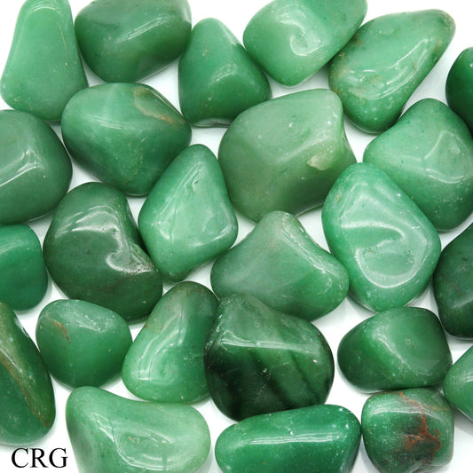 green quartz tumbles